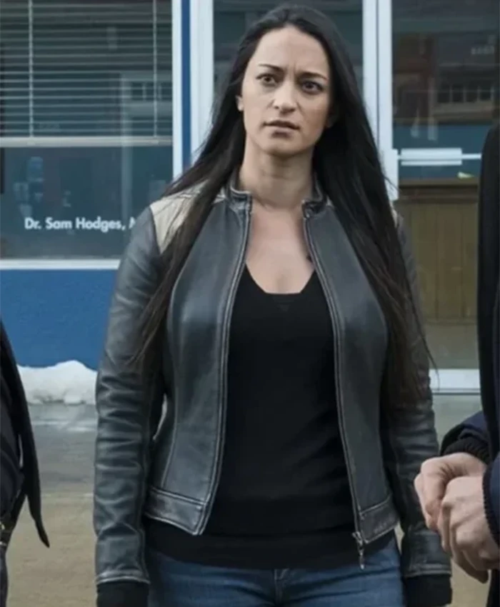 Resident Alien Asta Twelvetrees Black Leather Jacket