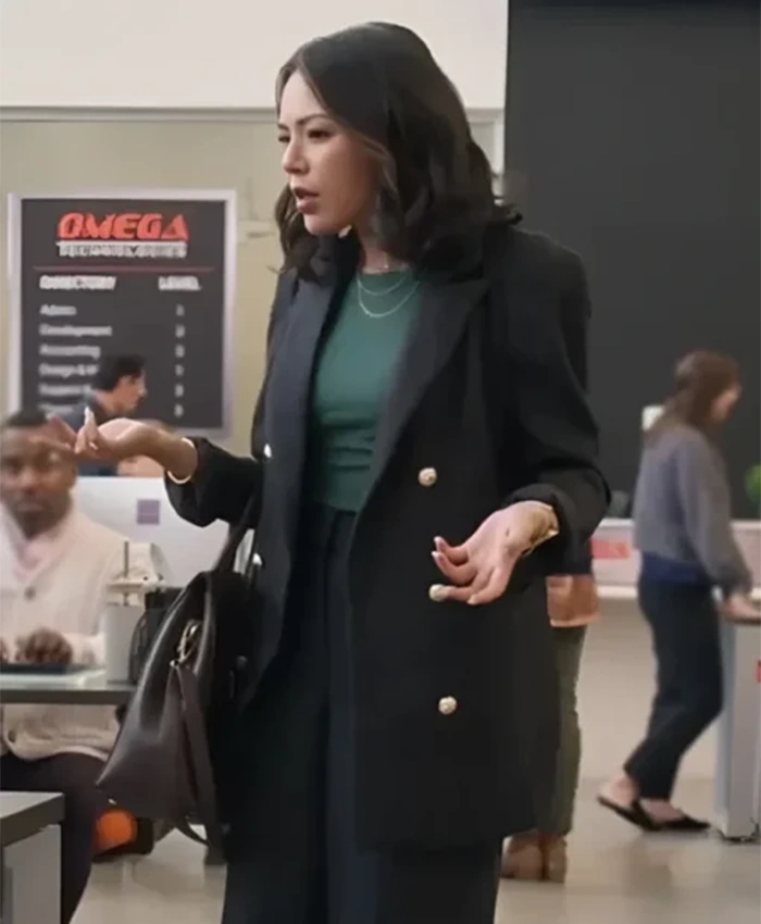 Return To Office 2025 Janel Parrish Black Blazer