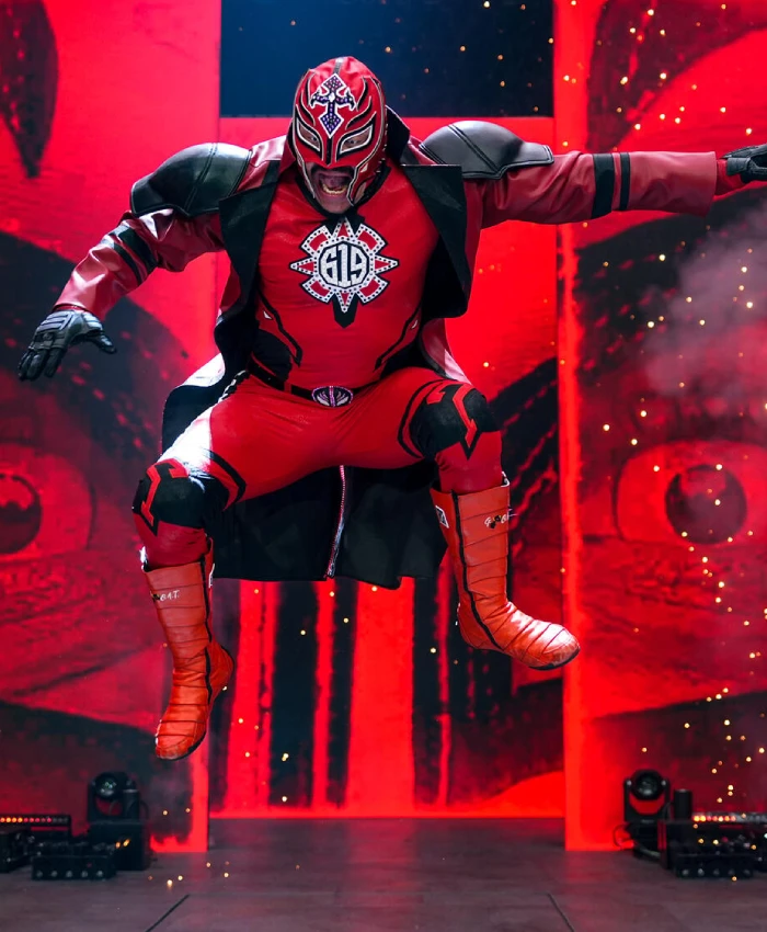 Rey Mysterio WrestleMania 42 Red Coat