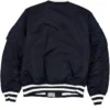 Richard Sherman Championship Series Seattle Mariners Navy Blue Full Zip Bomber Jacket