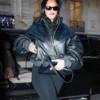 Rihanna Paris Black Oversized Jacket Sale