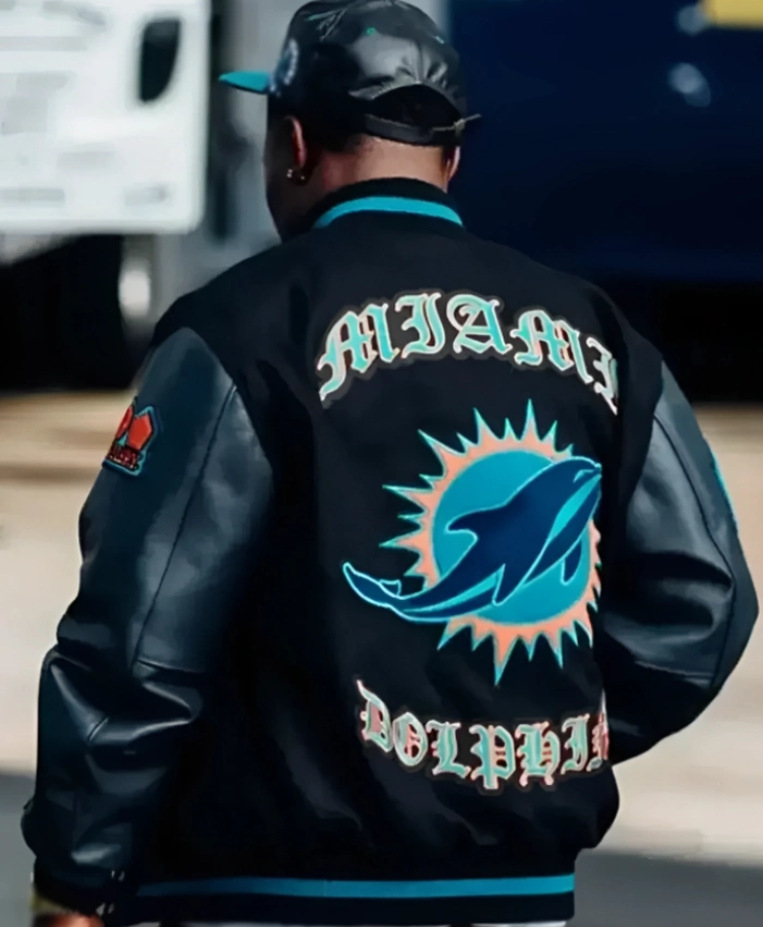 Rivalries Miami Dolphins Malik Washington Unisex Varsity Jacket