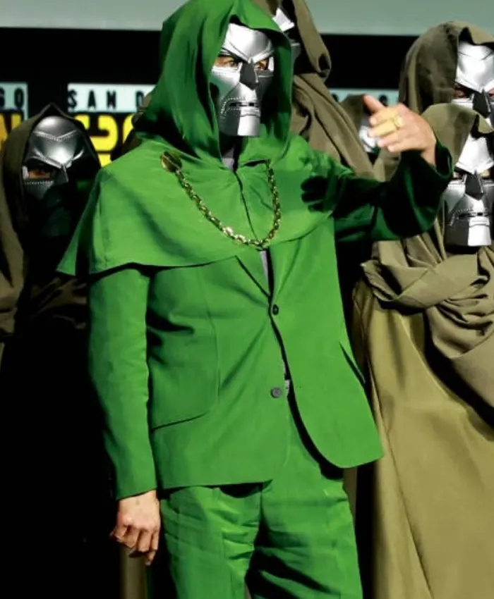 Robert Downey Jr. Doctor Doom Green Suit