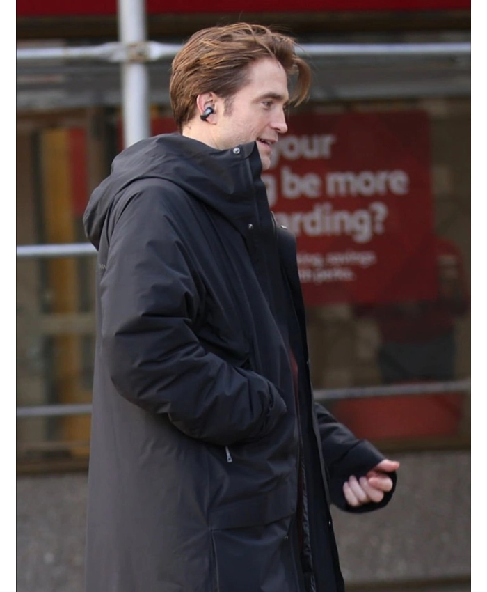 Robert Pattinson Here Comes The Flood 2025 Parka Coat