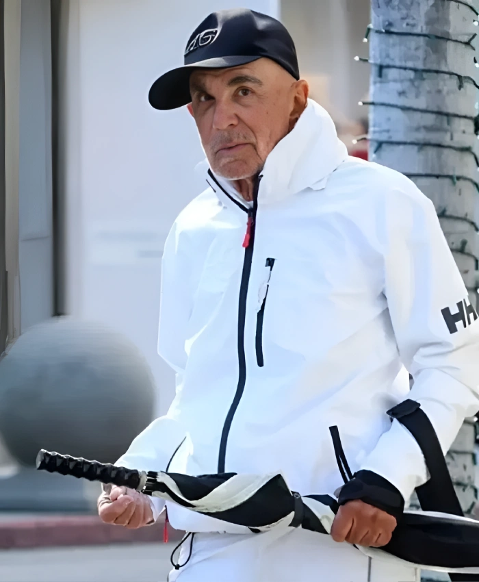 Robert Shapiro Los Angeles White Jacket