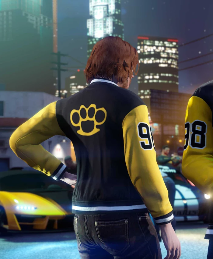 Alternative view of R Community Series Varsity Jacket