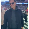 Roger Federer Super Bowl 2026 Black Jacket