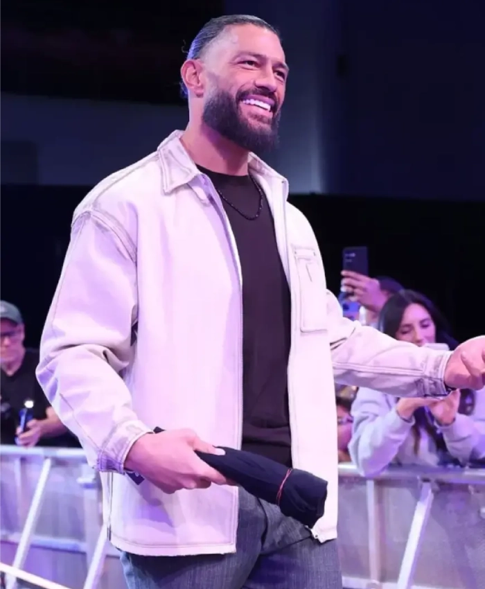 WWE World Opening Street Fighters Event Roman Reigns Jacket