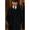 Romeo Law And Order SVU S27 Nic Dantes Wool Blend Black Coat