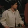Rosa Salazar Play Dirty 2025 Letterman Jacket