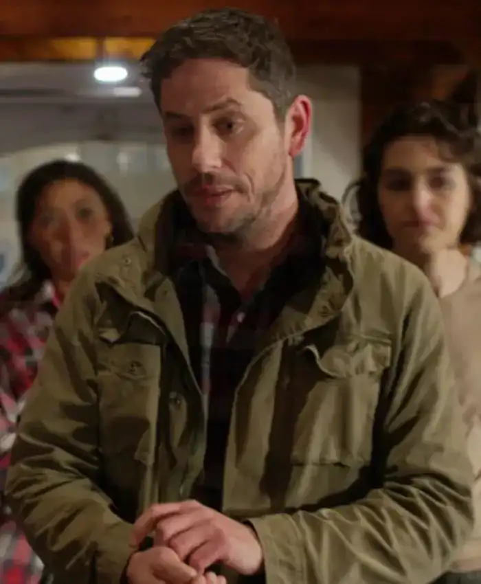 Round The Decay Damian Maffei Cotton Green Jacket