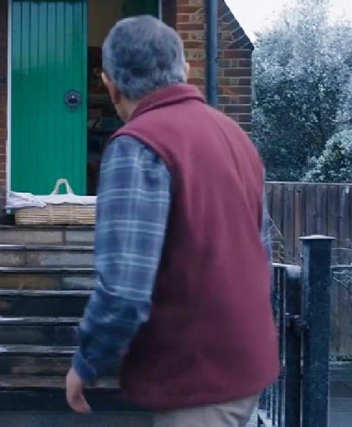 Rowan Atkinson Man Vs Baby 2025 Purple Vest