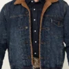 Rudy Ramos Marshals Sherpa Lined Denim Jacket Sale
