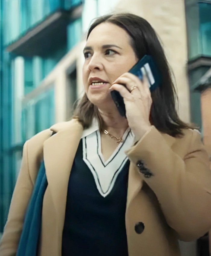 Run Away 2026 Ingrid Oliver Brown Coat