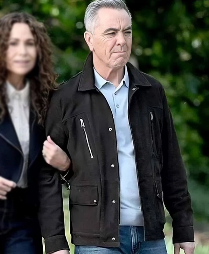 Run Away Simon Greene Black Suede Jacket
