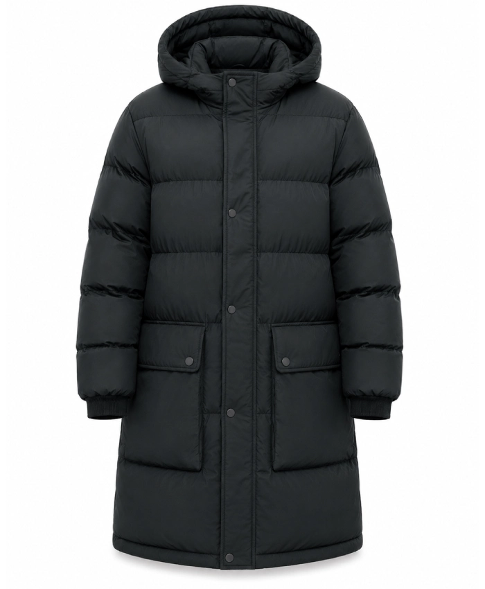 Rupert Grints Nightborn 2026 Heavy Winter Black Puffer Coat
