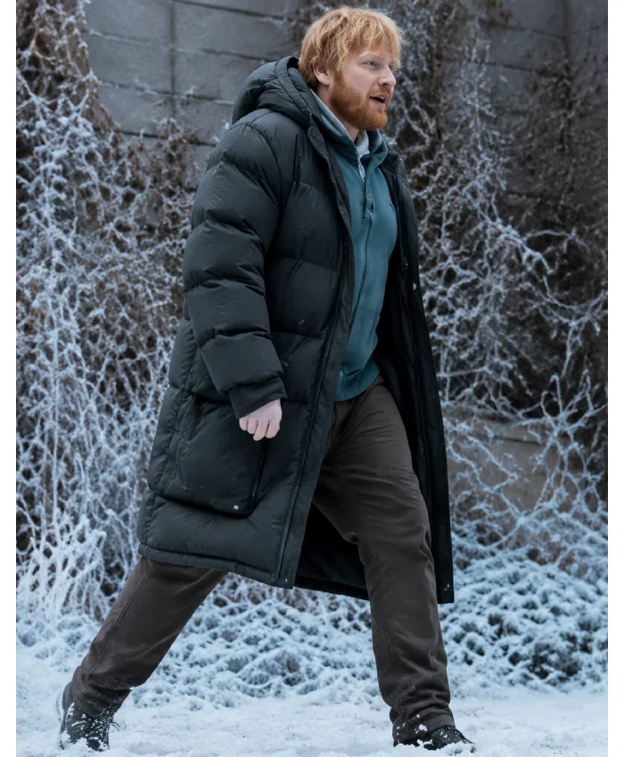 Rupert Grints Nightborn 2026 Heavy Winter Puffer Coat