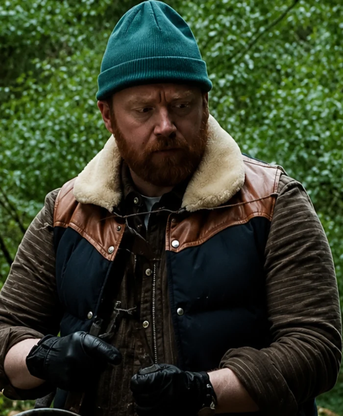 Rupert Grint's Nightborn Shearling Vest