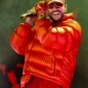 Ryan Castro Red Puffer Jacket