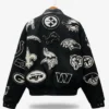 Ryan Castro Super Bowl LX All Team Patches Jacket