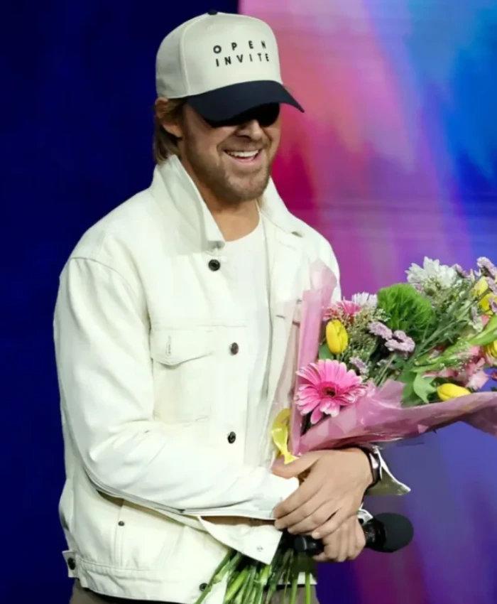 Ryan Gosling CinemaCon 2026 Amazon MGM Studios White Jacket