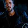 Ryan Gosling Ghost Rider Movie Black Leather Biker Jacket