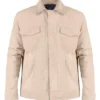 Ryan Seacrest American Idol Beige Jacket For Men