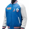SEGA Sonic The Hedgehog Big Boys Varsity Bomber Jacket