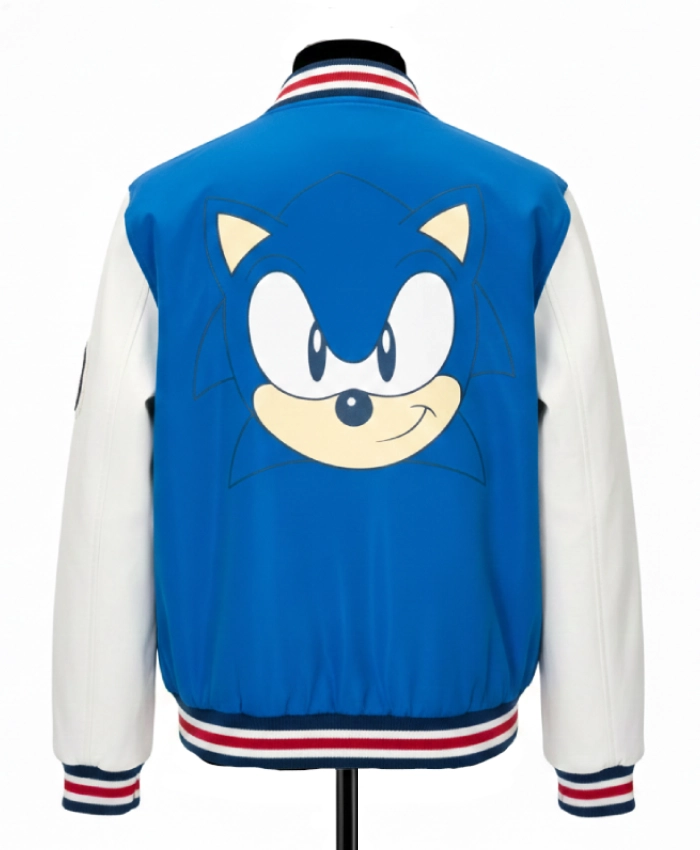 SEGA Sonic The Hedgehog Varsity Jacket