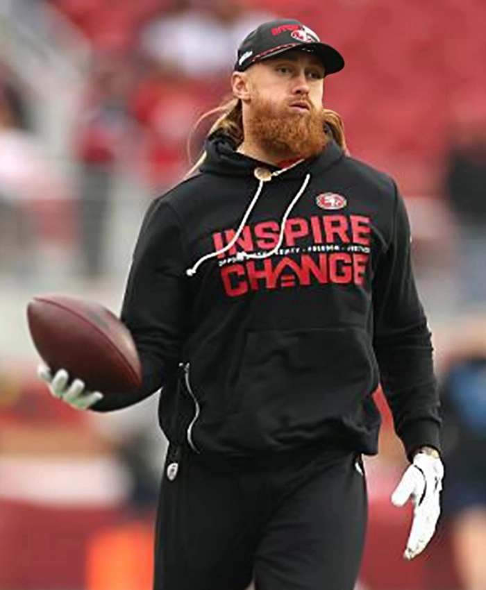 49ers George Kittle 2025 Inspire Change Hoodie - Image 2