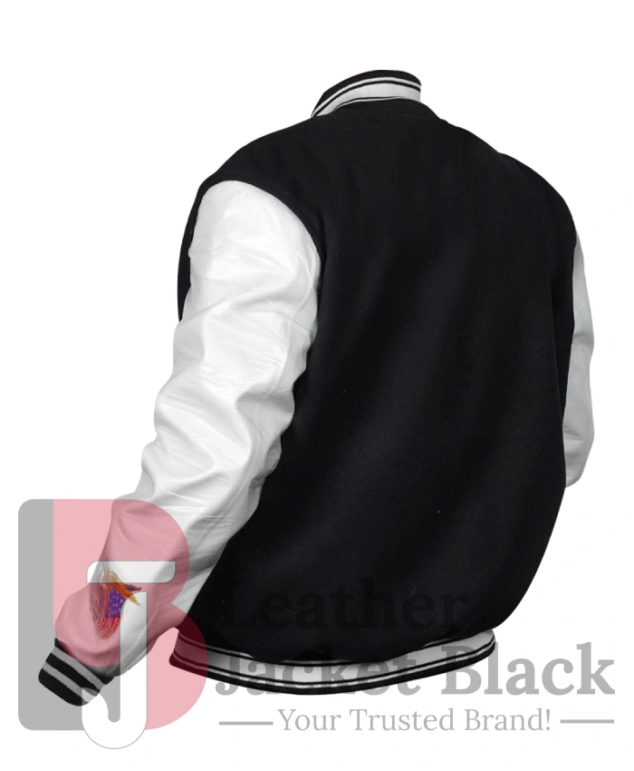 Sacramento Kings Taylor Black And Cream Bomber Jacket On Sale
