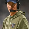Salute To Service Mike McCoy 2025 Tennessee Titans Olive Hoodie