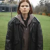 Sam Walker Film The Astronaut 2025 Kate Mara Black Leather Jacket
