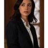 Samantha Maroun Law And Order 2025 Odelya Halevi Striped Black Blazer