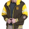San Diego Padres Legacy Lightweight Brown And Gold Hooded Jacket For Sale