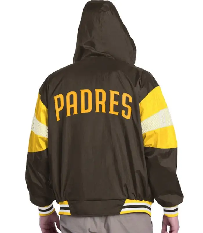 San Diego Padres Legacy Lightweight Hooded Jacket For Sale