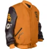 San Diego Padres Wool And Leather Letterman Varsity Jacket 1