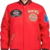 San Francisco 49ers Crest Emblem Red Jacket