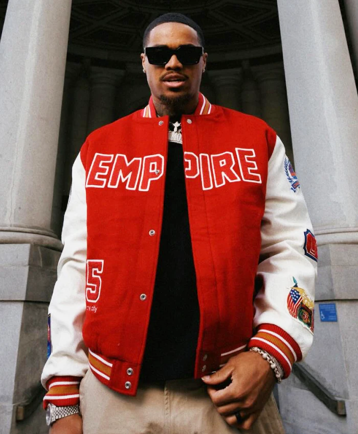 Ghazi x Jeff Hamilton SF 49ers Varsity Jacket