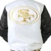 San Francisco 49ers Gold Patch Satin Jacket