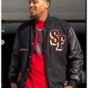 San Francisco 49ers Kendrick Bourne Varsity Jacket