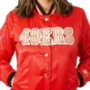 San Francisco 49ers Red Bomber Jacket