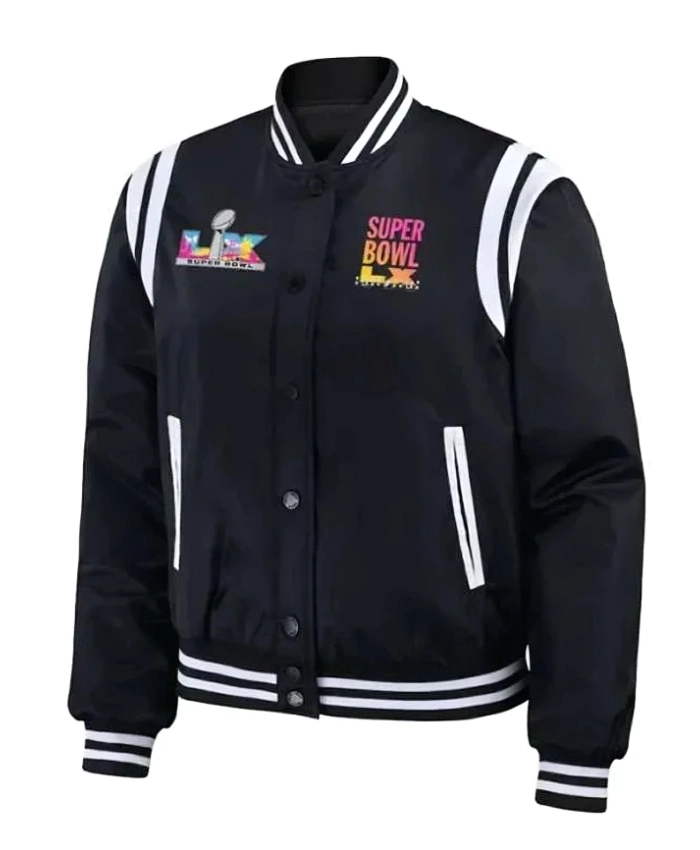 San Francisco Bay Area 2026 Super Bowl LX Bomber Black Jacket