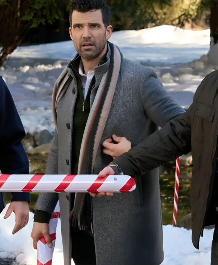 Santa Tell Me Benjamin Ayres Trench Coat