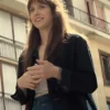 Sara Giraudeau French Lover Black Denim Jacket Buy Now