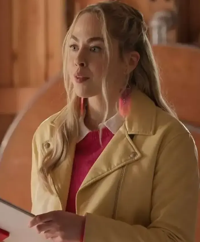 Sarah Dugdale Virgin River S06 Leather Jacket