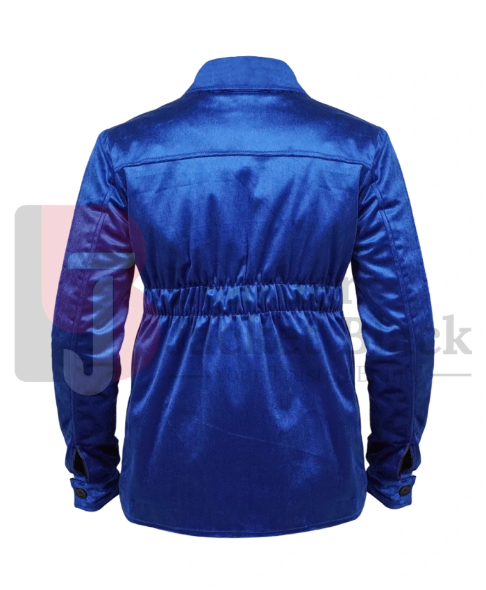 Down Cemetery Road S1 Sarah Tucker Blue Jacket - Image 8