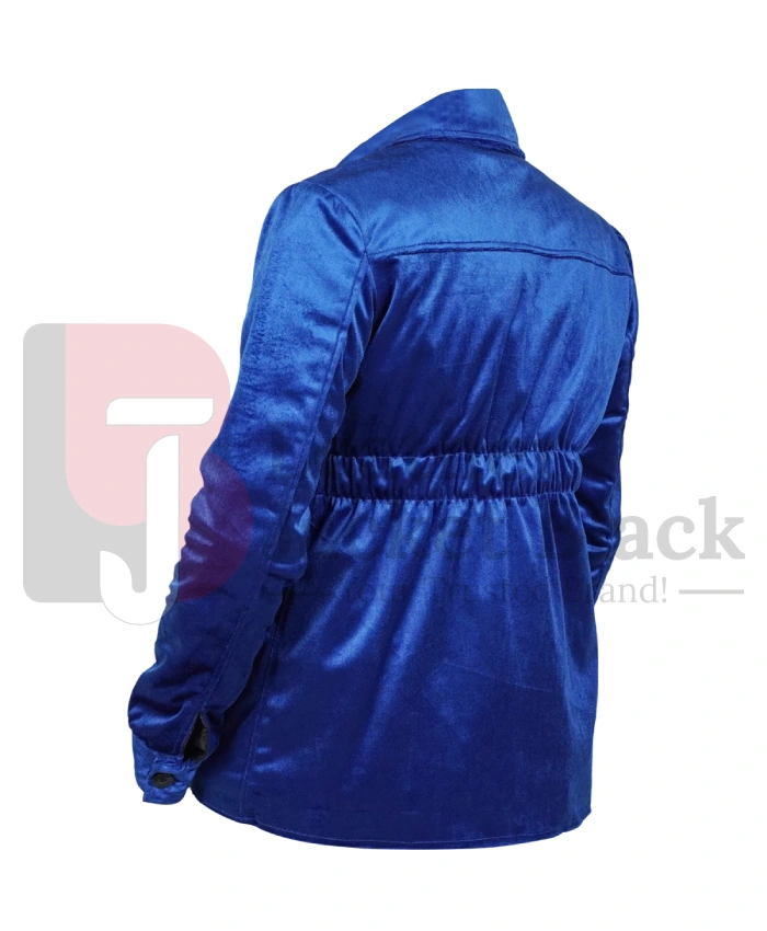 Down Cemetery Road S1 Sarah Tucker Blue Jacket - Image 7