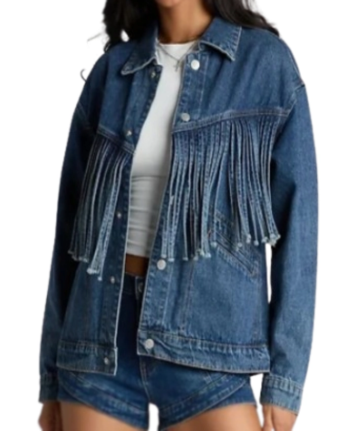 Saturday Night Live S51 Jane Wickline Denim Jacket