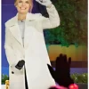 Savannah Guthrie Christmas In Rockefeller Center 2025 White Long Coat